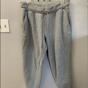 Gray Fila sweat pants